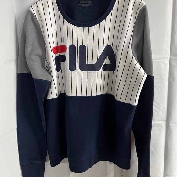 Vintage FILA Crew Neck Sweatshirt. Size Large - Picture 1 of 4